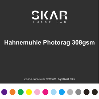 Premium Print Pack - Hahnemuhle Photorag 308gsm