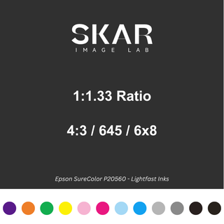 1:1.33 Ratio Prints (645/6x8/4x3) / Museum Grade Fine Art Prints