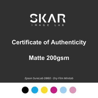 Certificate of Authenticity