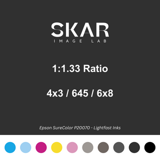 1:1.33 Ratio Prints (645/6x8/4x3)